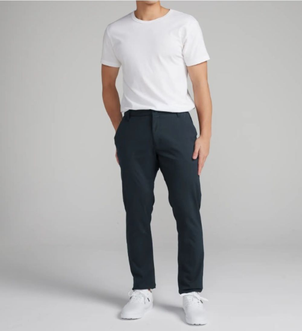 LOHEN PIGMENT DYEING COCOON PANTS グレー　36 Grey Non-Iron Stretch Chino - Custom Fit Pants