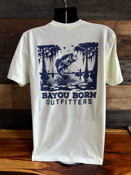 Bayou Born Fishing Logo T-shirt