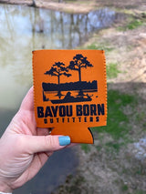 Bayou Born Logo Koozie